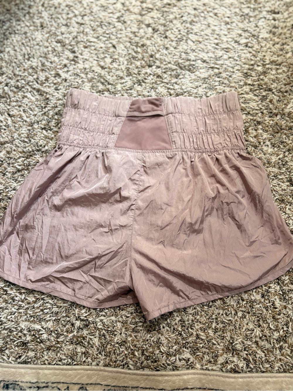 FP Movement by Free People Mauve High-Waist Athletic Shorts